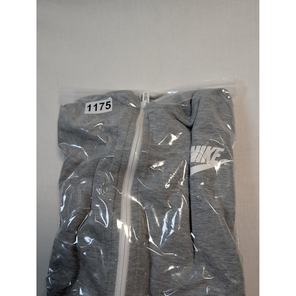 Nike Women Tech Fleece Full Zip Hoodie Medium Grey 930757-063 - Picture 10 of 10